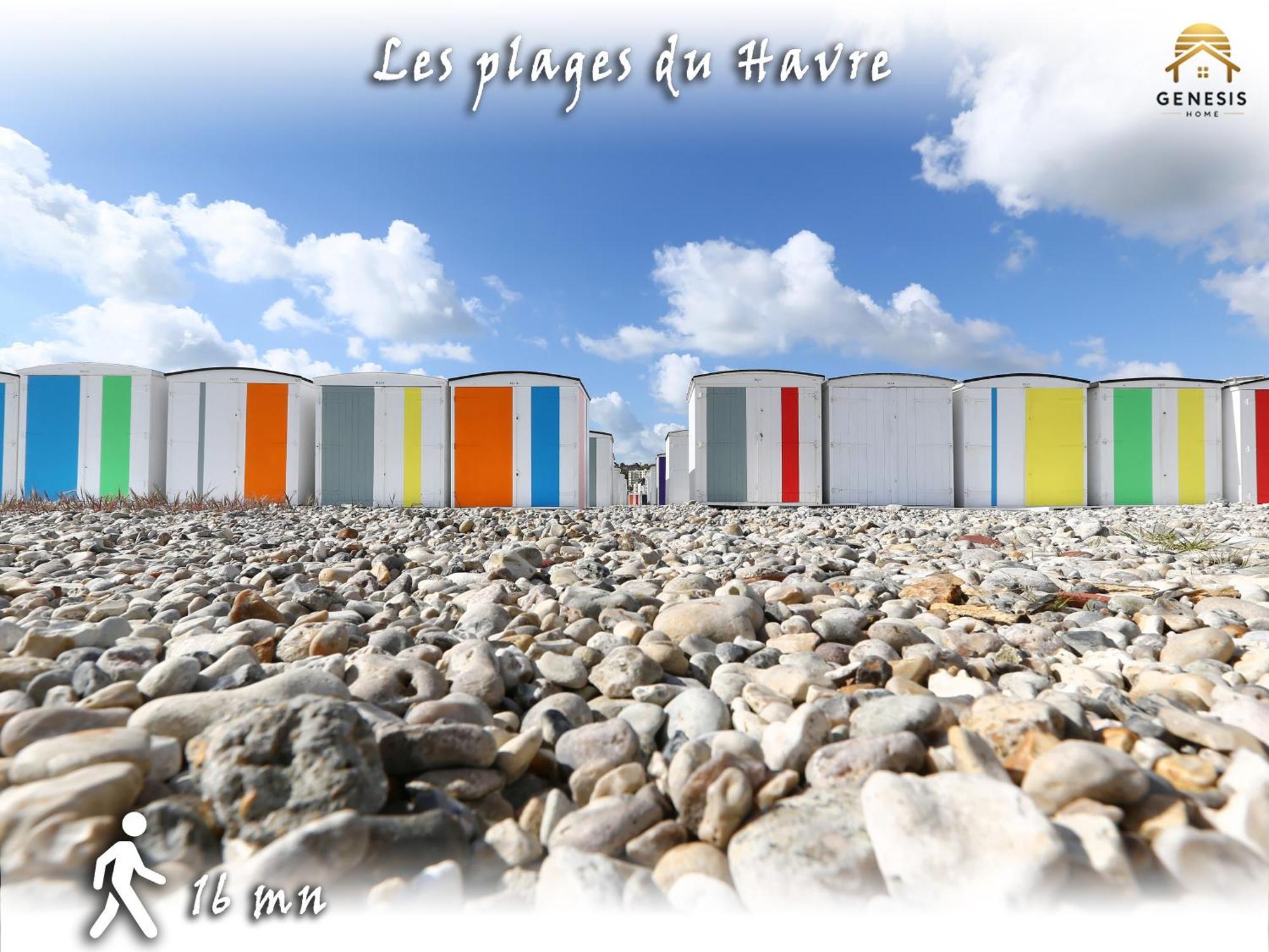 Cocon Perret Aux Plages Du Havre Le Havre Luaran gambar